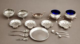 Appraisal: Group of Sixteen Sterling Pieces consisting of fo Group of