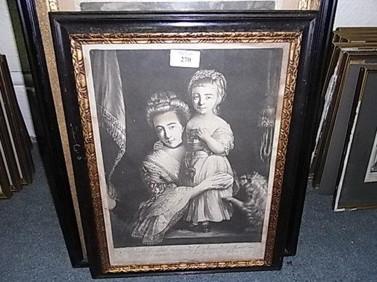 Appraisal: AFTER GODFREY KNELLERSpencer Compton Earl of Wilmington mezzotint x two