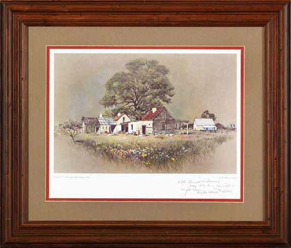 Appraisal: Edward M Buck Schiwetz American Texas - Remnants of a