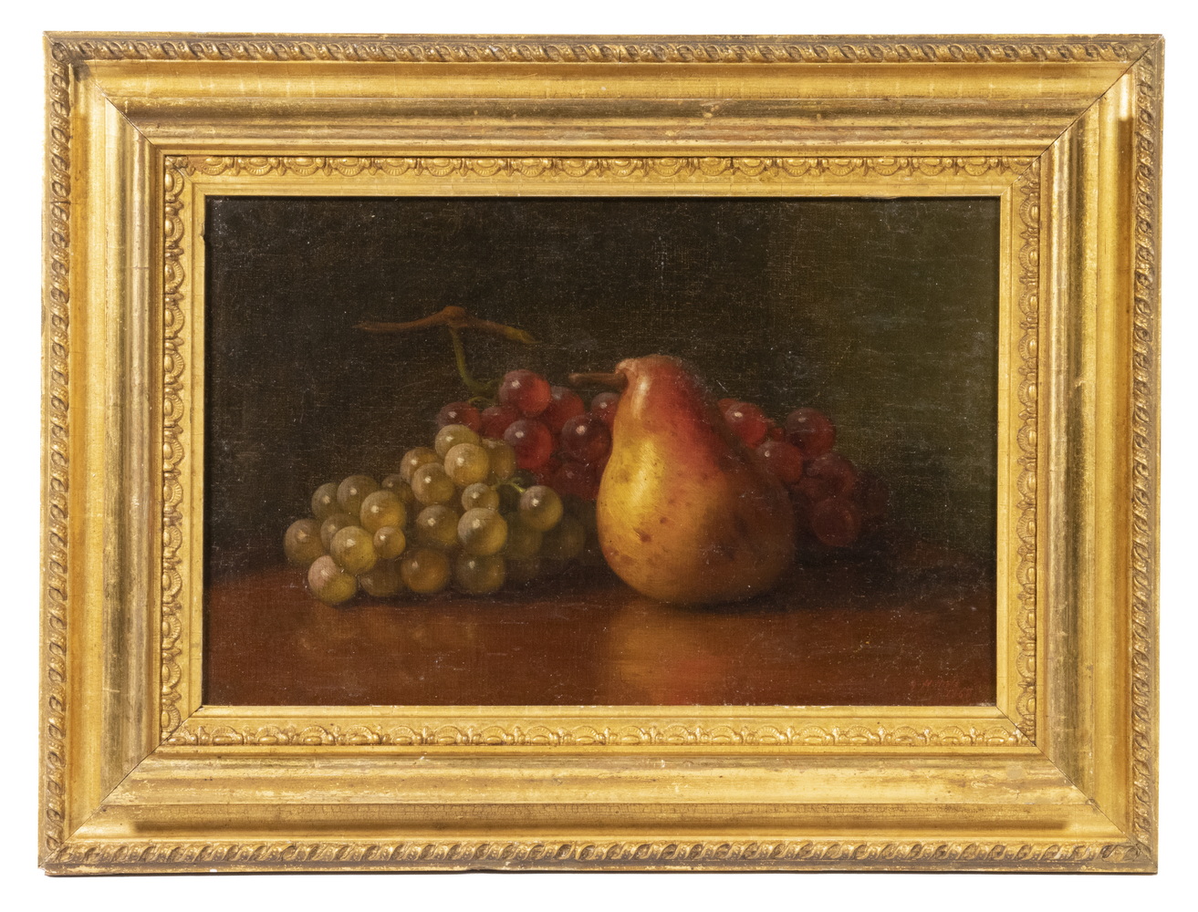 Appraisal: GEORGE HENRY HALL NY NH - Still Life with clusters