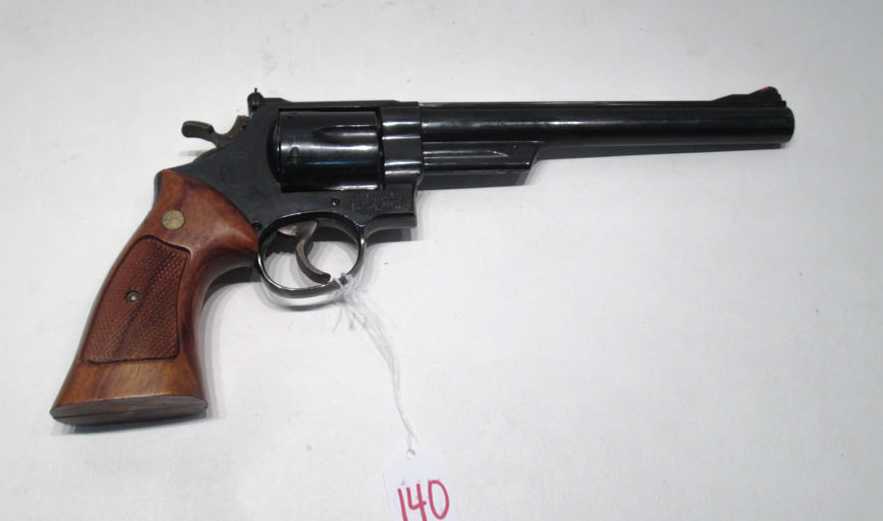 Appraisal: SMITH WESSON MODEL - DOUBLE ACTION REVOLVER magnum caliber ribbed