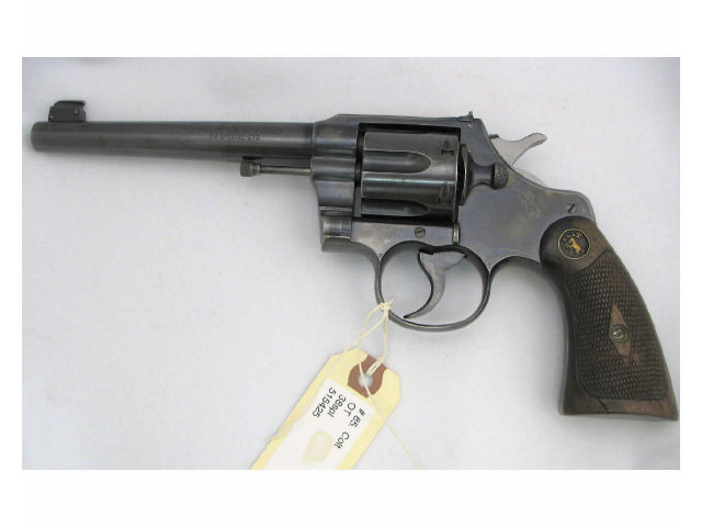 Appraisal: Colt Officer's Model Target spl revolver serial all guns sold