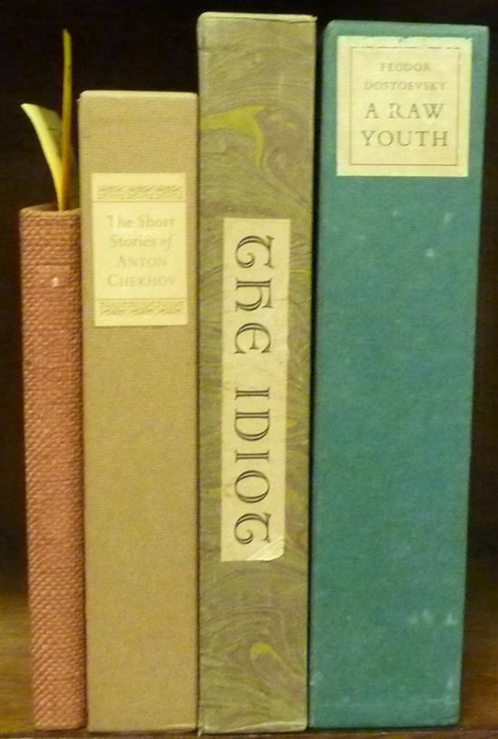 Appraisal: Russian Literature Titles Vols Original cloth Very good and better