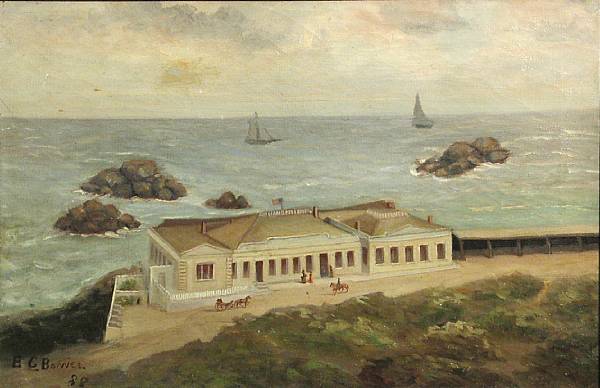 Appraisal: E C Bonner American th Century The Cliff House San