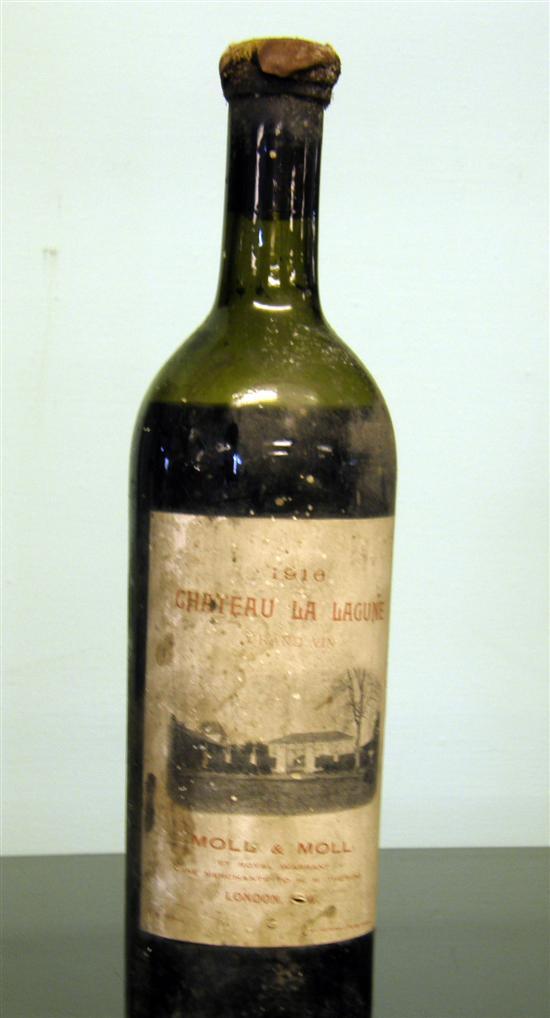 Appraisal: Chateau La Lagune Grand Vin Moll Moll label original wax