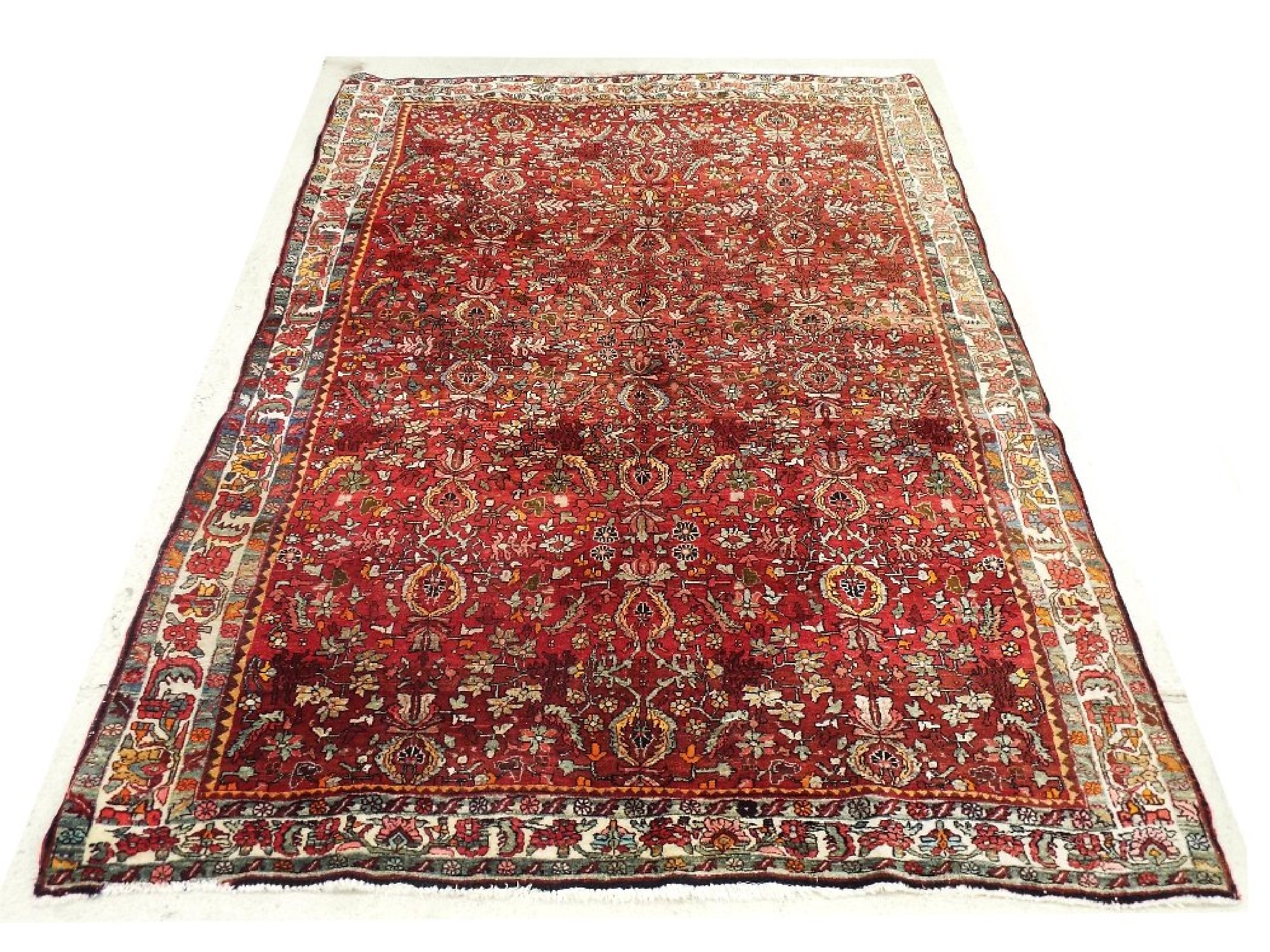 Appraisal: Fine Persian Bidjar rug x