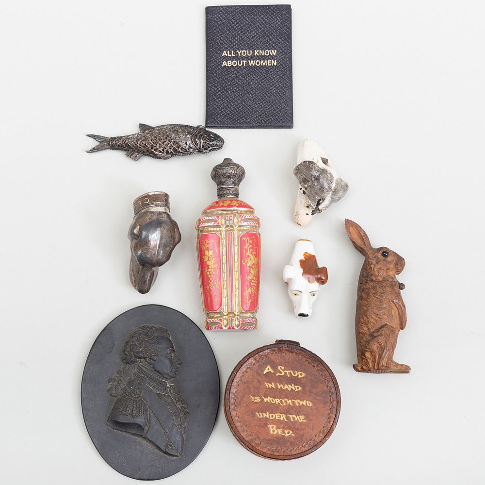 Appraisal: Group of Vesta Cases Whistles and Desk Accessories Comprising A