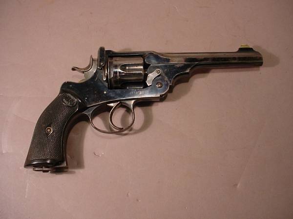 Appraisal: A Webley-Green Army model double action revolver Serial no caliber