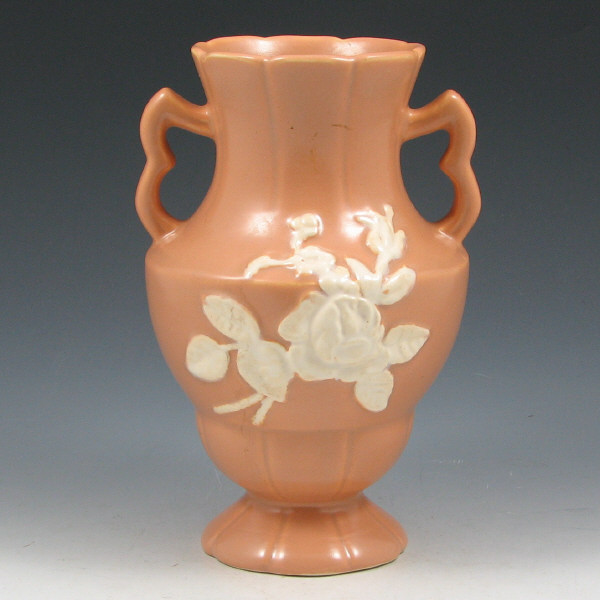 Appraisal: Weller Cameo Vase - Mint Weller Cameo handled vase Marked