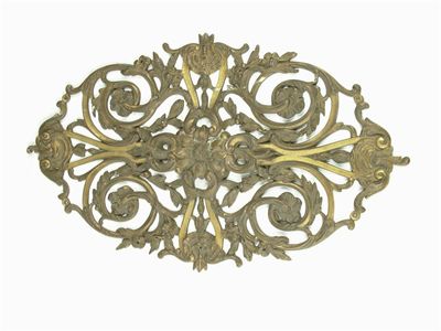 Appraisal: A th century French ormolu furniture mount the reverse incised