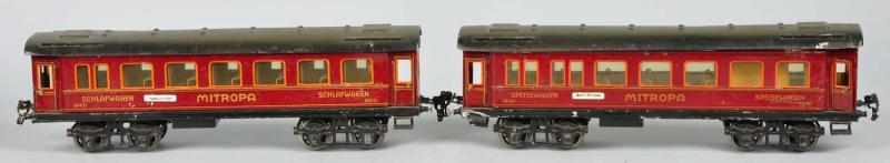 Appraisal: Lot of Marklin Gauge Metropa Passenger Cars Description German Includes