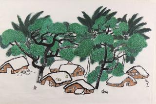 Appraisal: Watercolor Attributed to Chen Xinhua Attributed to Chen Xinhua Chinese