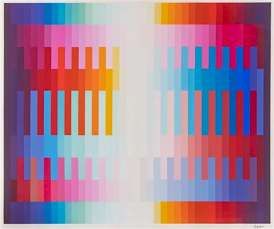 Appraisal: Yaacov Agam Israeli b Untitled Yaacov Agam Israeli b Untitled