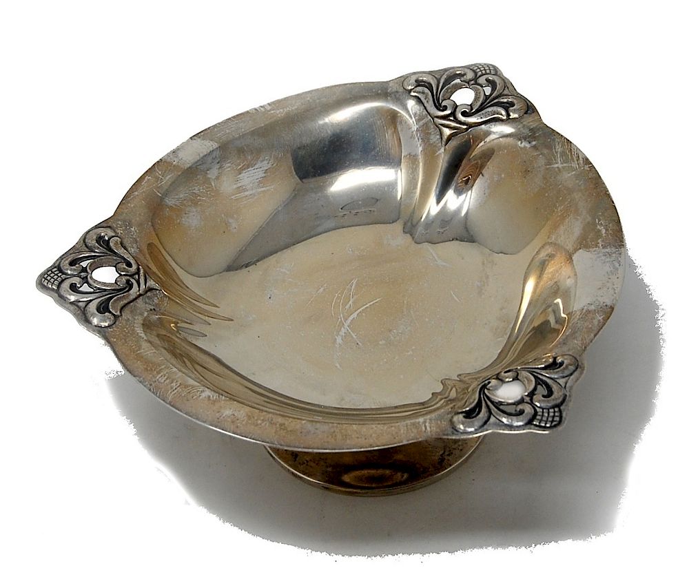 Appraisal: Royal Danish Sterling Silver Compote Royal Danish T Sterling Compote