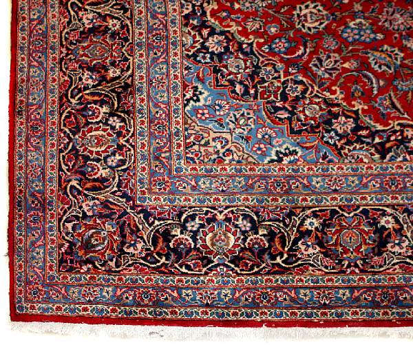 Appraisal: A Kashan carpet size approximately ft in X ft in