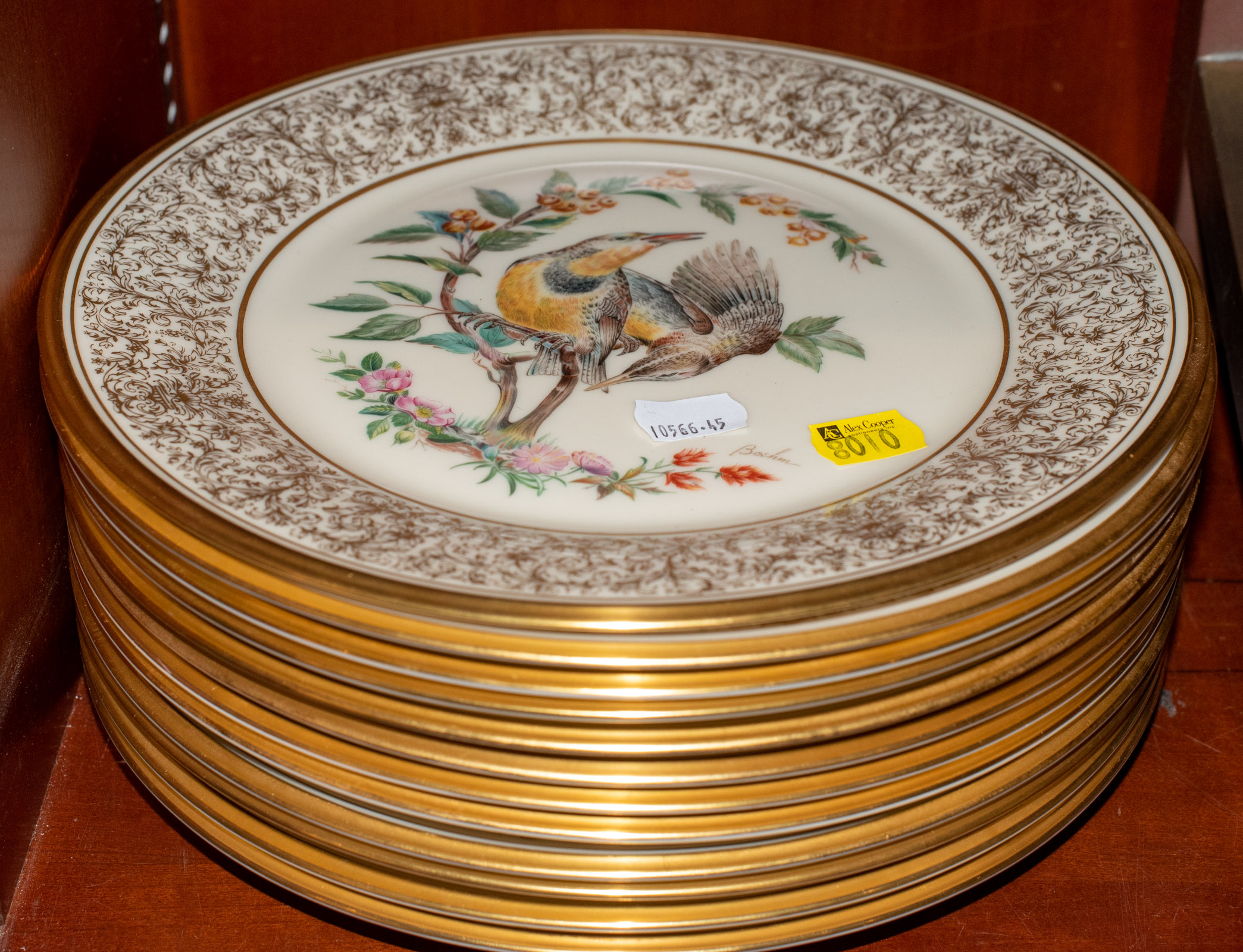 Appraisal: LENOX BOEHM BIRD COLLECTORS' PLATES Issued in a limited edition