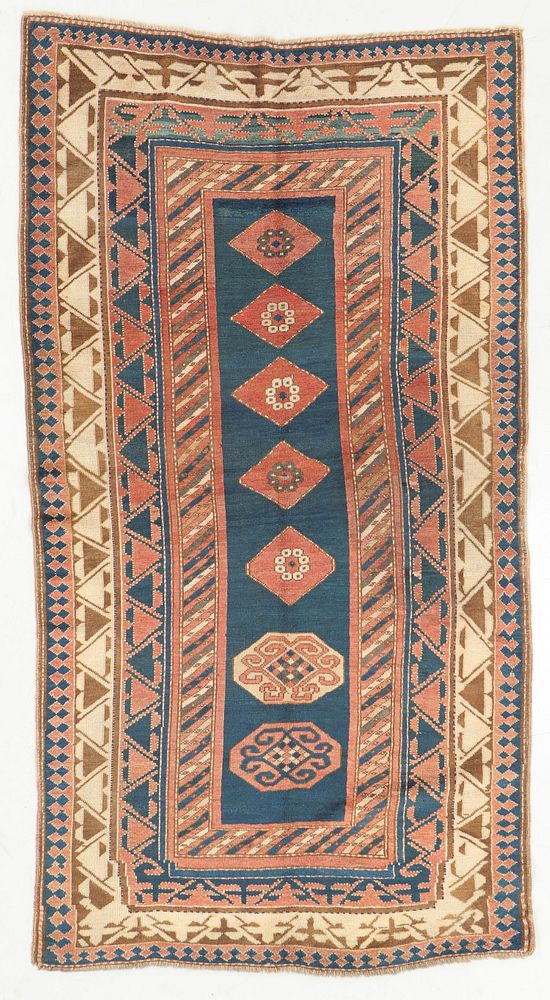 Appraisal: Antique Kazak Rug Caucasus ' '' x ' '' Antique