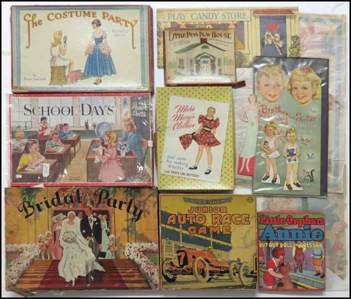 Appraisal: COLLECTION OF PAPER DOLLS Condition No Specific Condition Recorded -