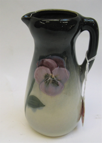 Appraisal: AN AMERICAN WELLER ETNA ART POTTERY PITCHER with tapered neck