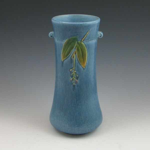 Appraisal: Weller Cornish vase with exceptional blue glaze treatment Largest form