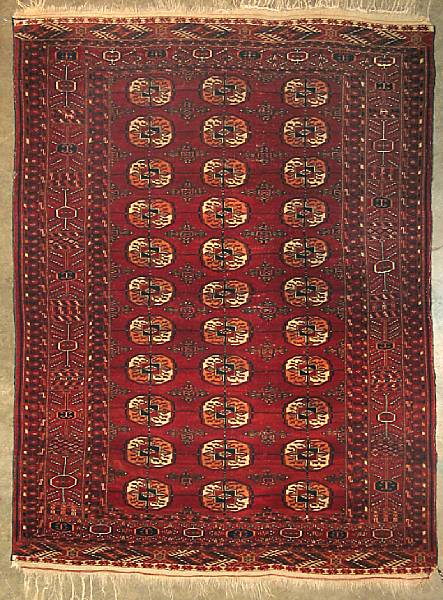 Appraisal: A Tekke rug size approximately ft in x ft in