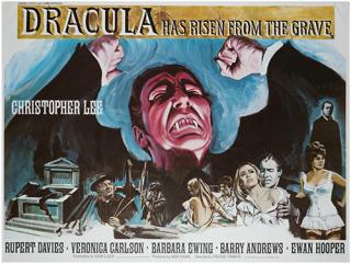 Appraisal: Dracula Has Risen From the Grave Warner Bros British Quad