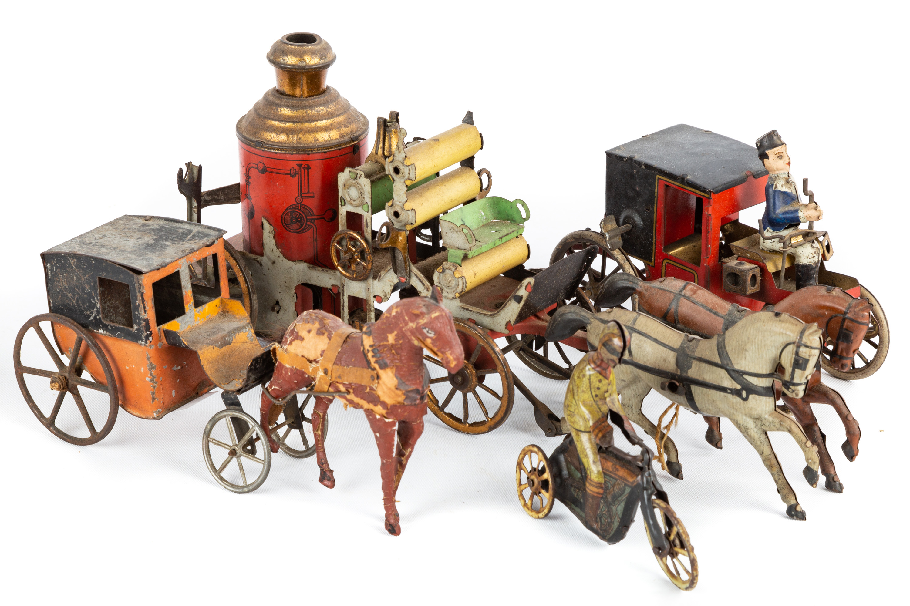 Appraisal: EARLY TIN TOYS circa