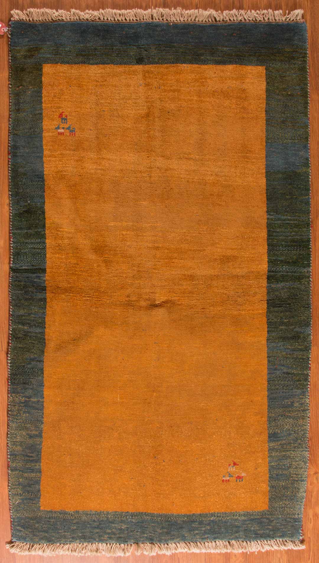 Appraisal: Gabbeh rug approx x Iran modern Condition Like new condition