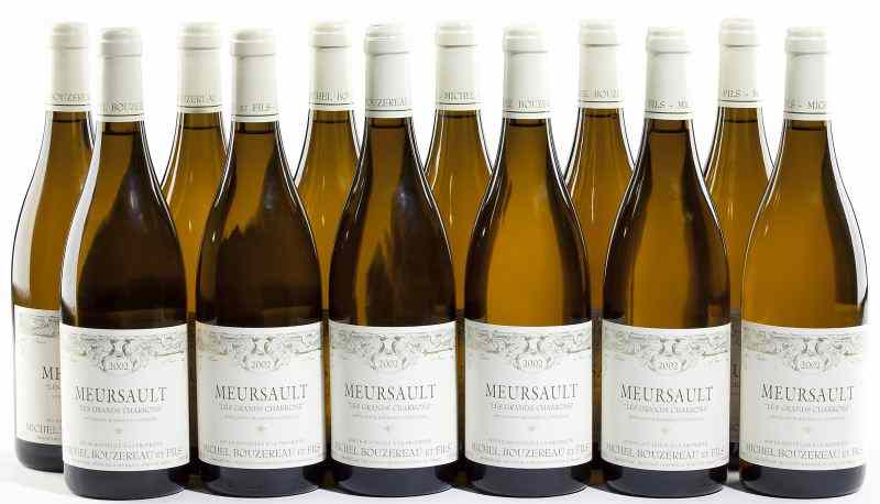 Appraisal: MeursaultMichel Bouzereau Les Grands Charrons bottlesRemoved from Mr Knott's large