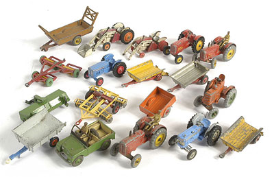 Appraisal: Corgi Dinky Britains a mixed group of Farm Vehicles To