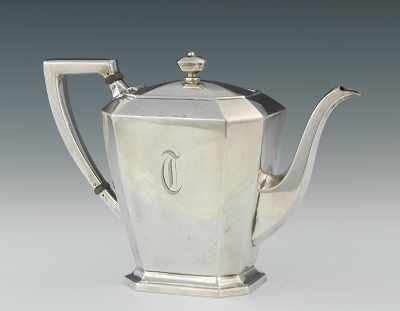 Appraisal: An Art Deco Sterling Silver Coffee Pot by Gorham dated