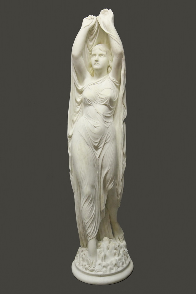 Appraisal: CHAUNCEY BRADLEY IVES NY CT Italy - - Undine Rising