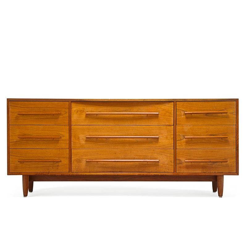 Appraisal: GEORGE NAKASHIMA WIDDICOMB Sundra dresser Condition Report Some stains to