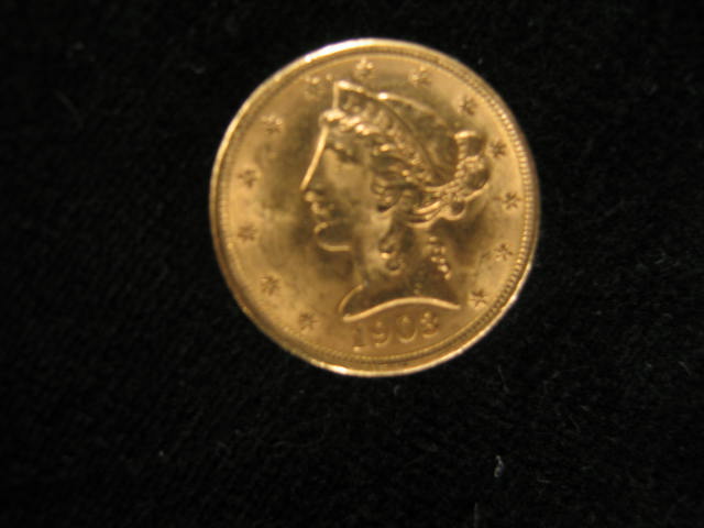 Appraisal: U S Liberty Head Gold Coin A U