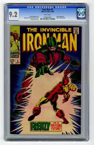 Appraisal: Iron Man CGC Marvel Comics Click for full description