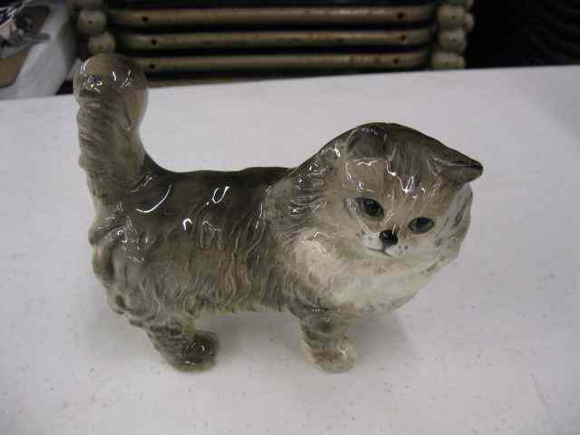 Appraisal: Beswick Porcelain Figurine of a Cat '' tall excellent