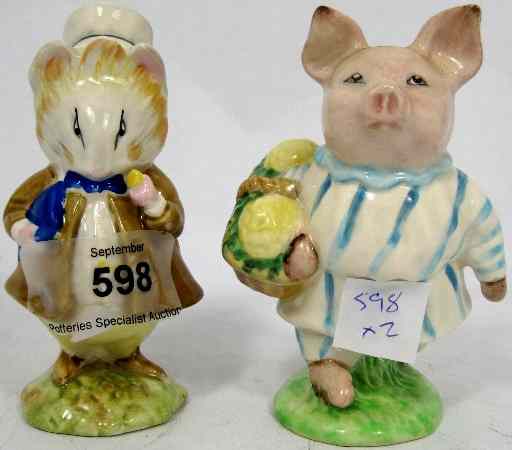 Appraisal: Beswick Beatrix Potter Figures Amiable Guinea Pig BP B and