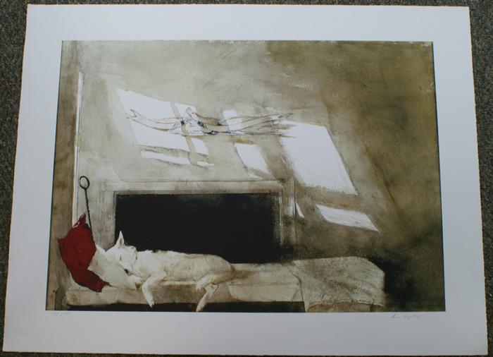 Appraisal: Andrew Wyeth American - LE giclee print Southern Comfort numbered