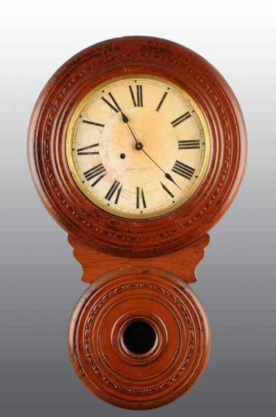 Appraisal: Non-Advertising Clock Description This model was called the Saranac named