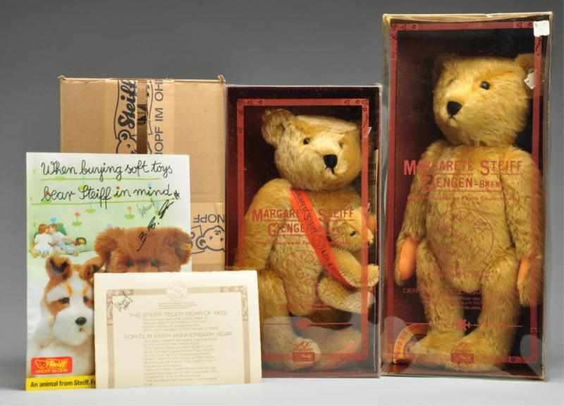 Appraisal: st Limited Edition Bears In Boxes Description Includes Papa Bear