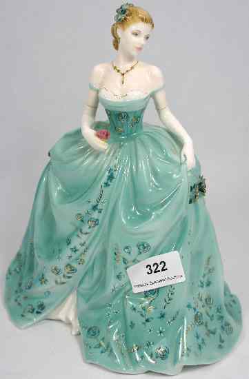 Appraisal: Coalport Figure Royal Premier Limited edition for Compton Woodhouse