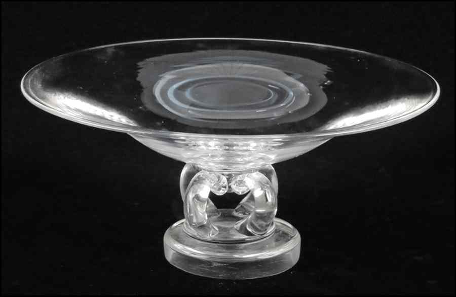 Appraisal: STEUBEN CRYSTAL COMPOTE '' x '' Condition No Specific Condition