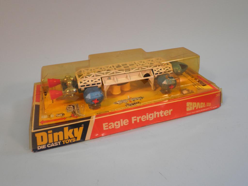 Appraisal: A Dinky Eagle Freighter from Space in blue