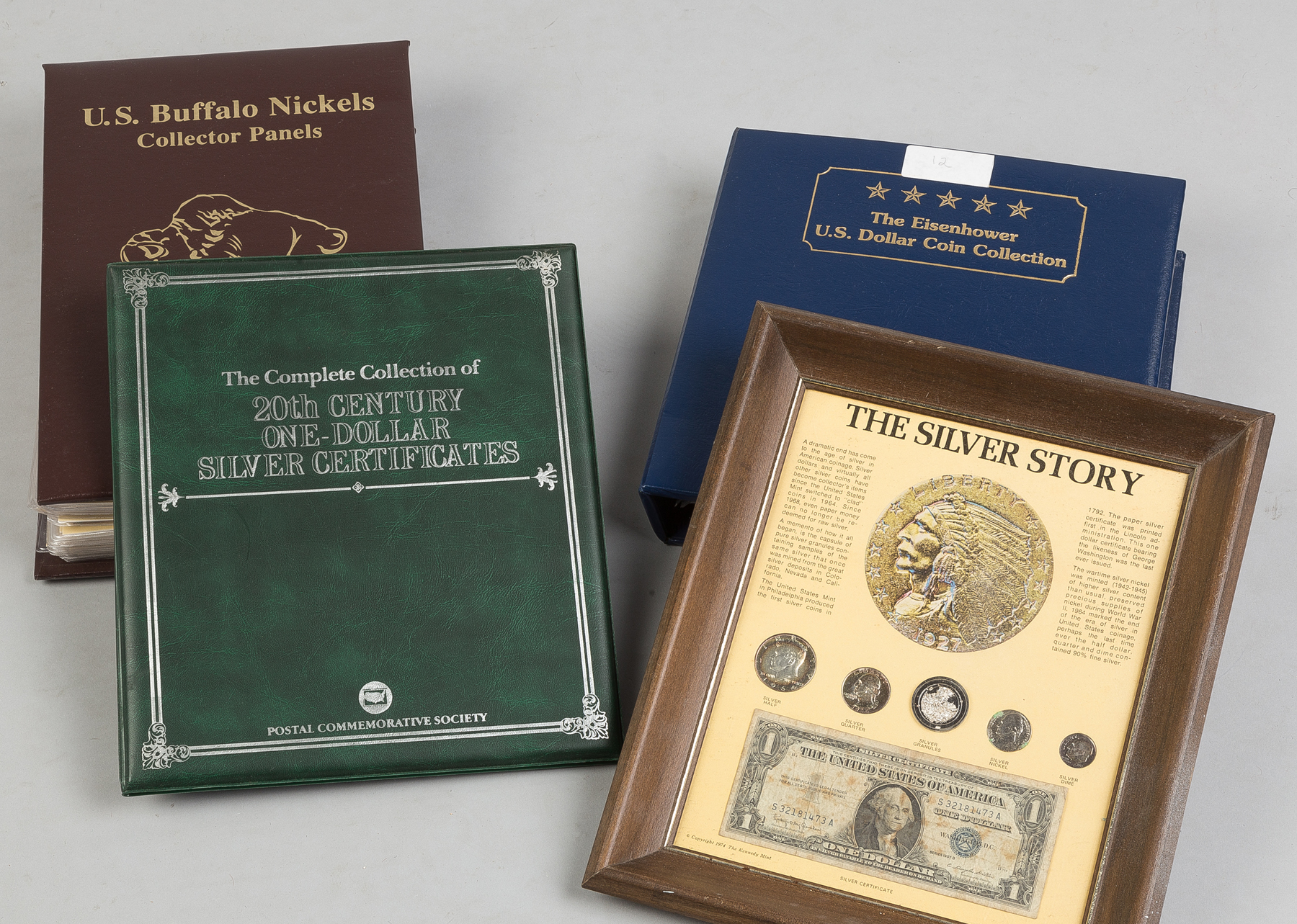 Appraisal: Postal Commemorative Society Coins and Currency Includes The Eisenhower US