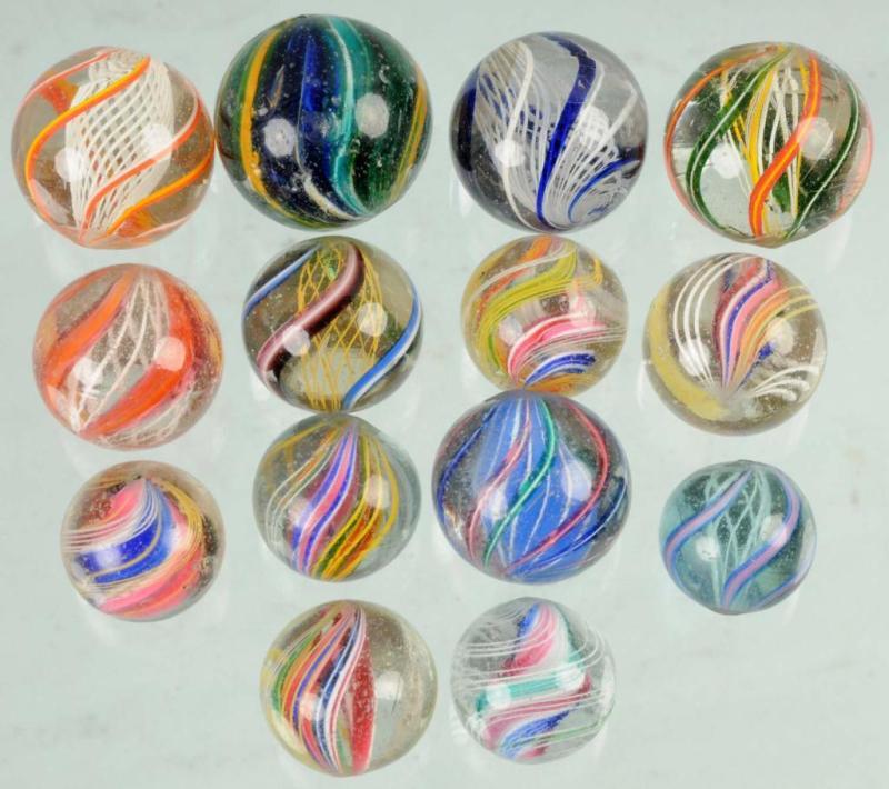 Appraisal: Lot of Hand-Made Marbles Condition Excellent - Near Mint Size