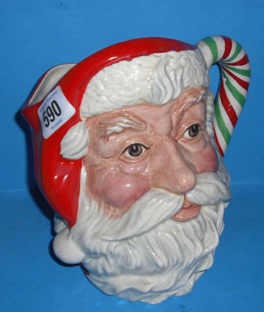 Appraisal: Royal Doulton Large Character jug Santa Claus D with Sugar