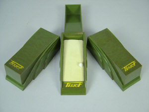 Appraisal: A quantity of 's green bakelite Art-Deco style Tissot watch