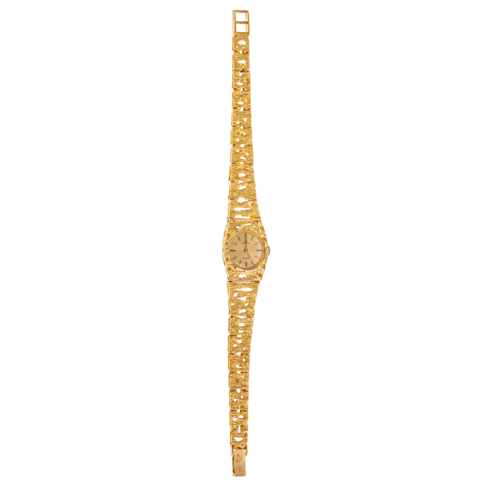 Appraisal: A BUCHERER DRESS WRIST WATCH IN K K yellow gold