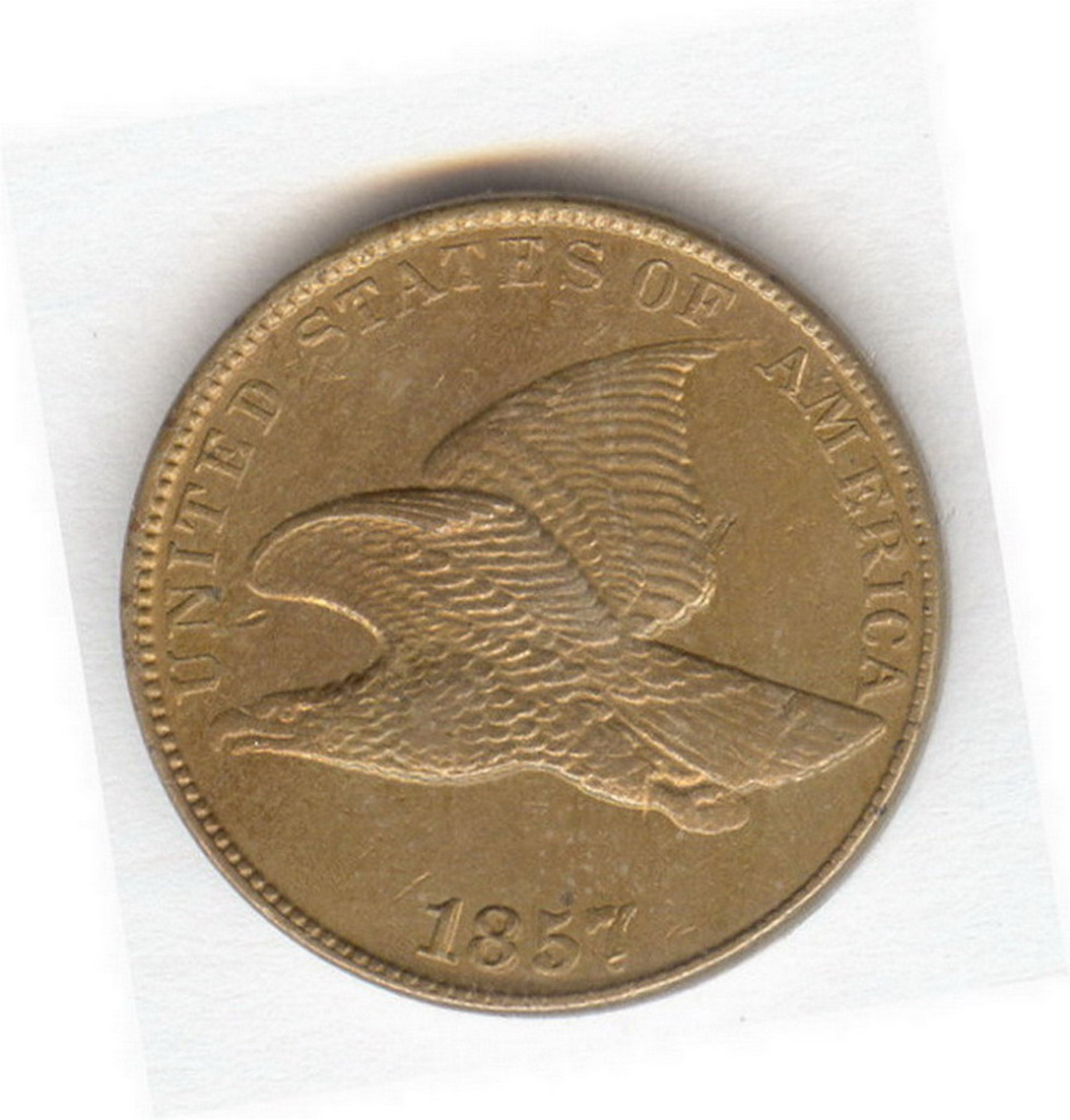 Appraisal: U S FLYING EAGLE ONE CENT COIN Nice estate coin