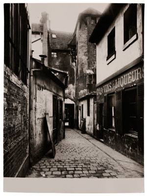 Appraisal: Eug ne Atget Photograph French - circa Paris Street Scene